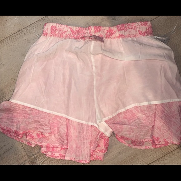 Pristine Sold Out Sincerely Ours Aria Pink Floral Skirt — Medium - Picture 9 of 11